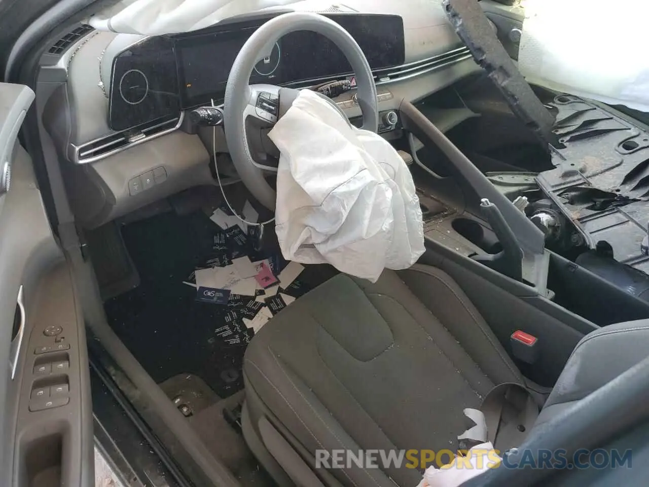 8 fotografías del automóvil dañado KMHLM4DG5RU675120 HYUNDAI ELANTRA 2024