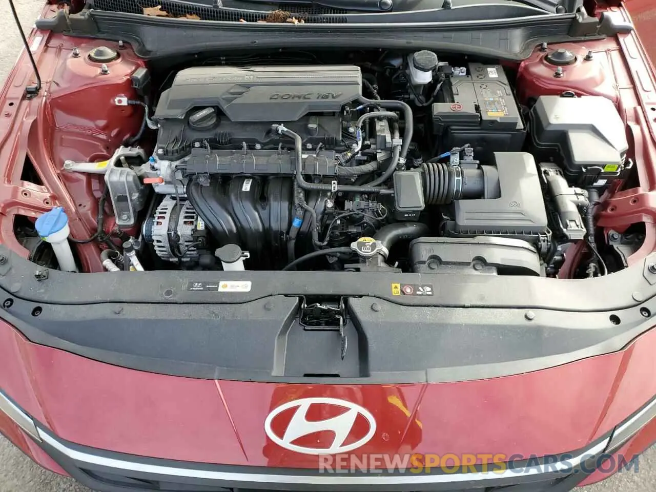 13 fotografías del automóvil dañado KMHLM4DG5RU689969 HYUNDAI ELANTRA 2024