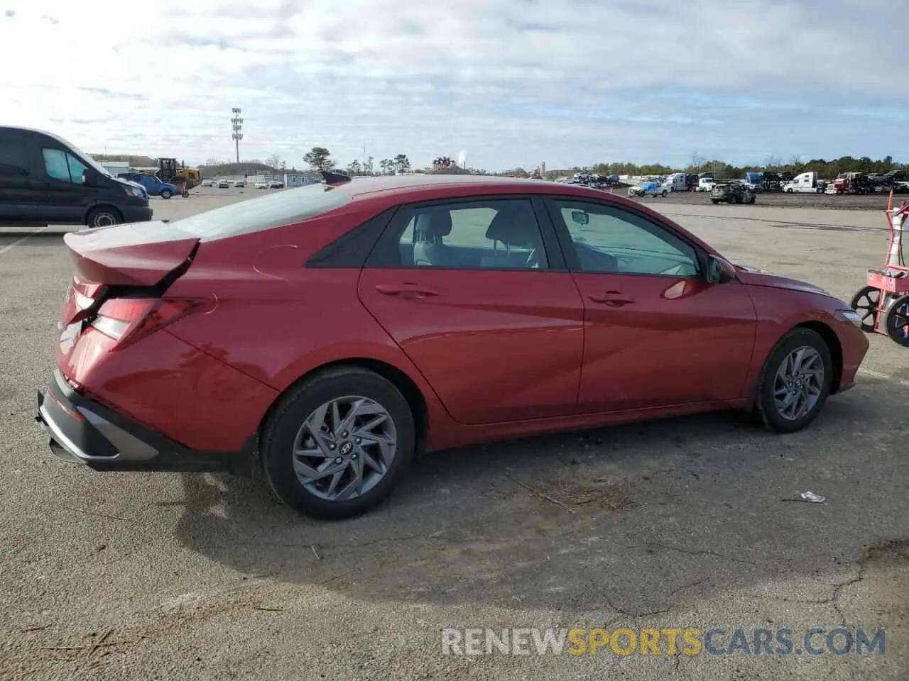 3 fotografías del automóvil dañado KMHLM4DG5RU689969 HYUNDAI ELANTRA 2024