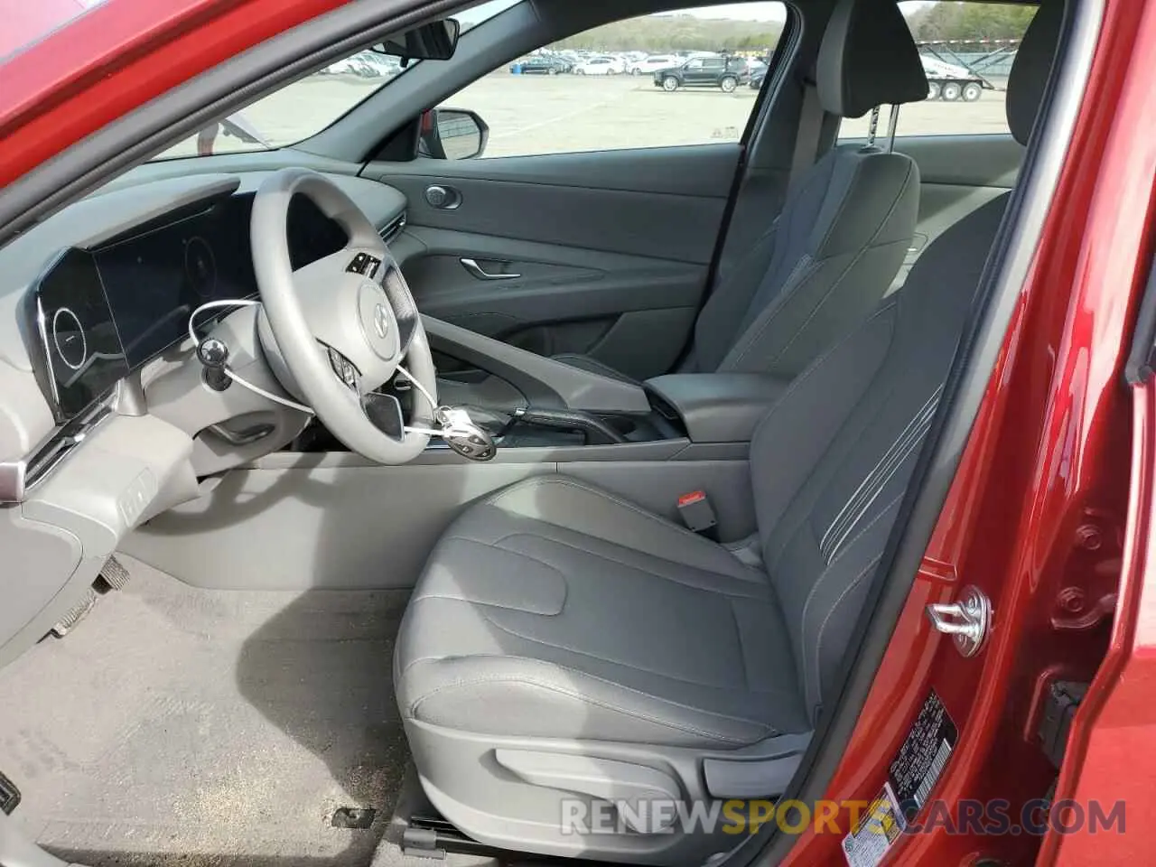 7 fotografías del automóvil dañado KMHLM4DG5RU689969 HYUNDAI ELANTRA 2024