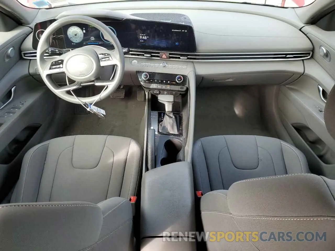 8 fotografías del automóvil dañado KMHLM4DG5RU689969 HYUNDAI ELANTRA 2024