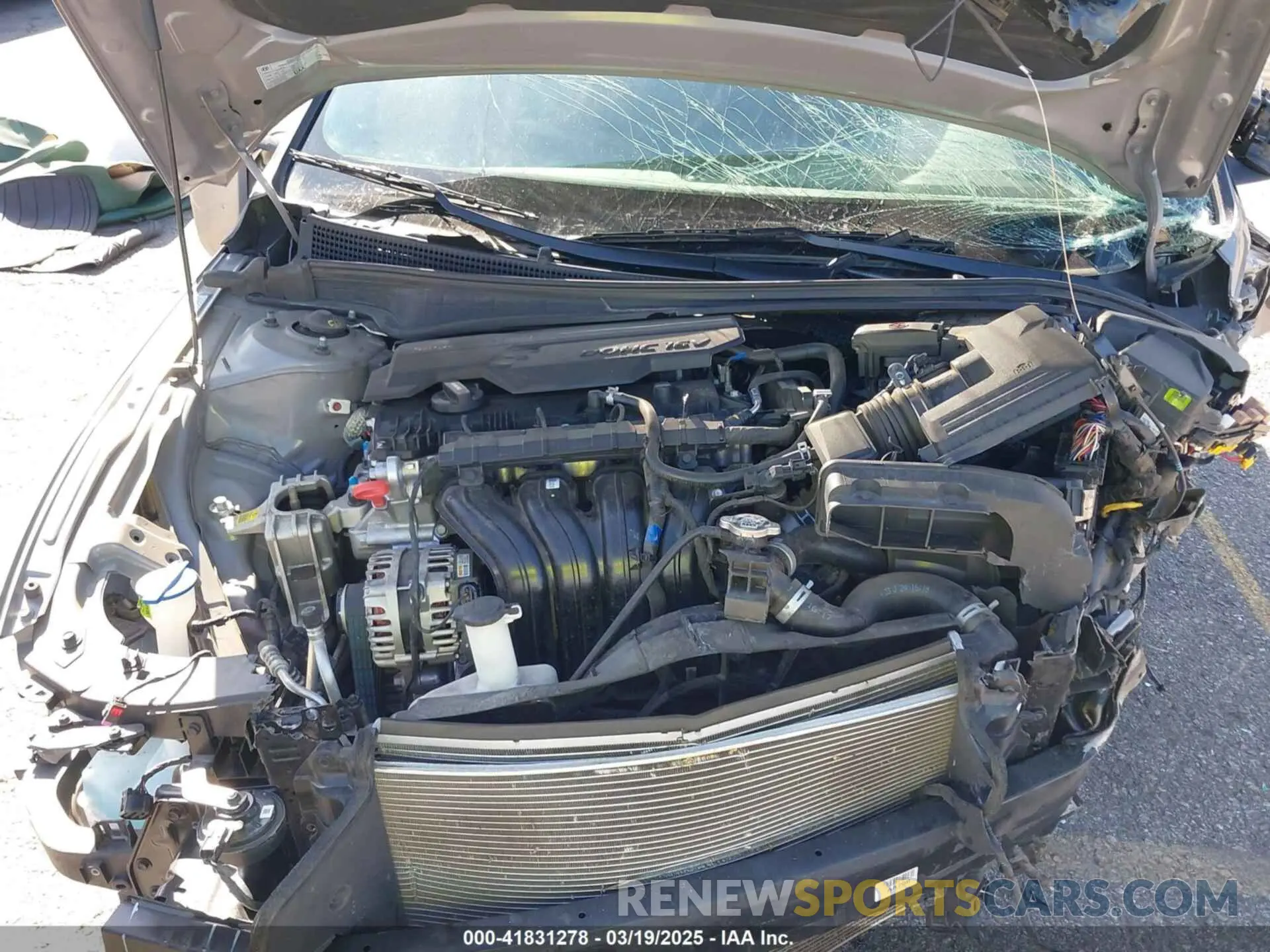 10 fotografías del automóvil dañado KMHLM4DG5RU697120 HYUNDAI ELANTRA 2024