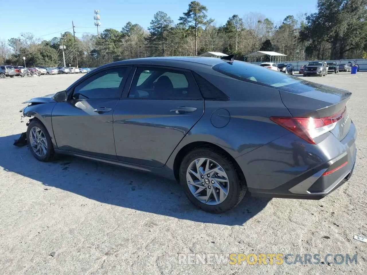 2 fotografías del automóvil dañado KMHLM4DG5RU755176 HYUNDAI ELANTRA 2024