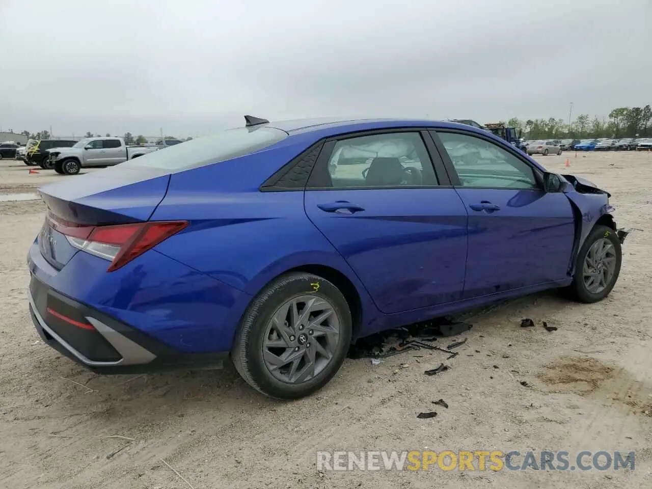 3 fotografías del automóvil dañado KMHLM4DG5RU756909 HYUNDAI ELANTRA 2024
