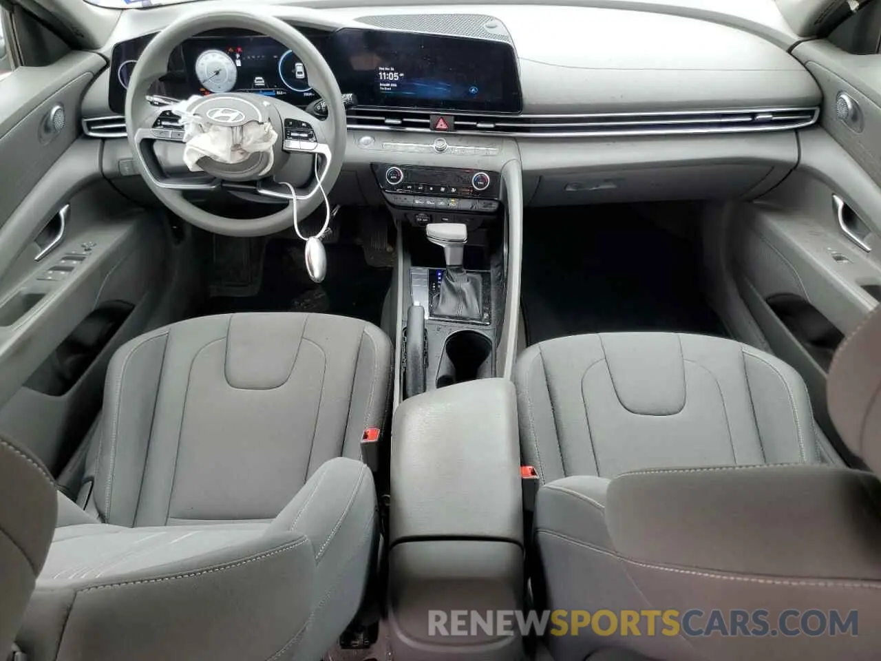 8 fotografías del automóvil dañado KMHLM4DG5RU756909 HYUNDAI ELANTRA 2024