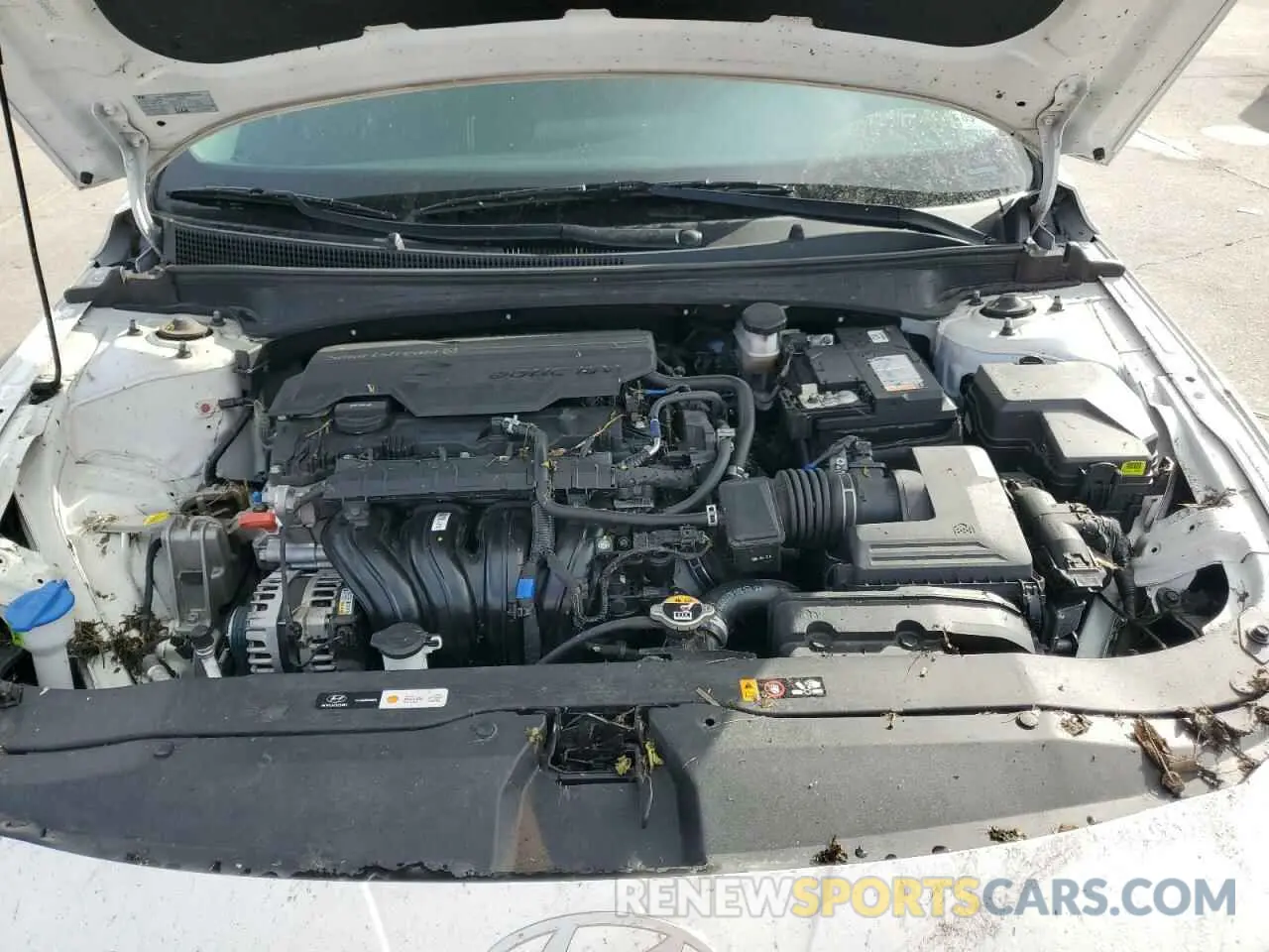 11 fotografías del automóvil dañado KMHLM4DG5RU758577 HYUNDAI ELANTRA 2024