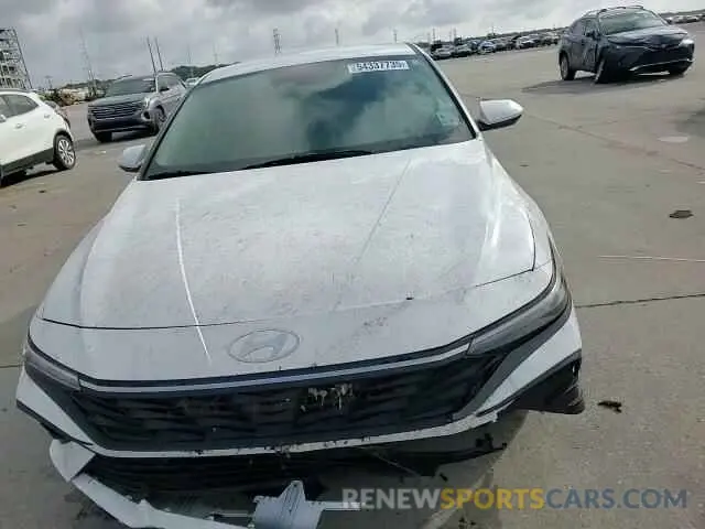 13 fotografías del automóvil dañado KMHLM4DG5RU758577 HYUNDAI ELANTRA 2024