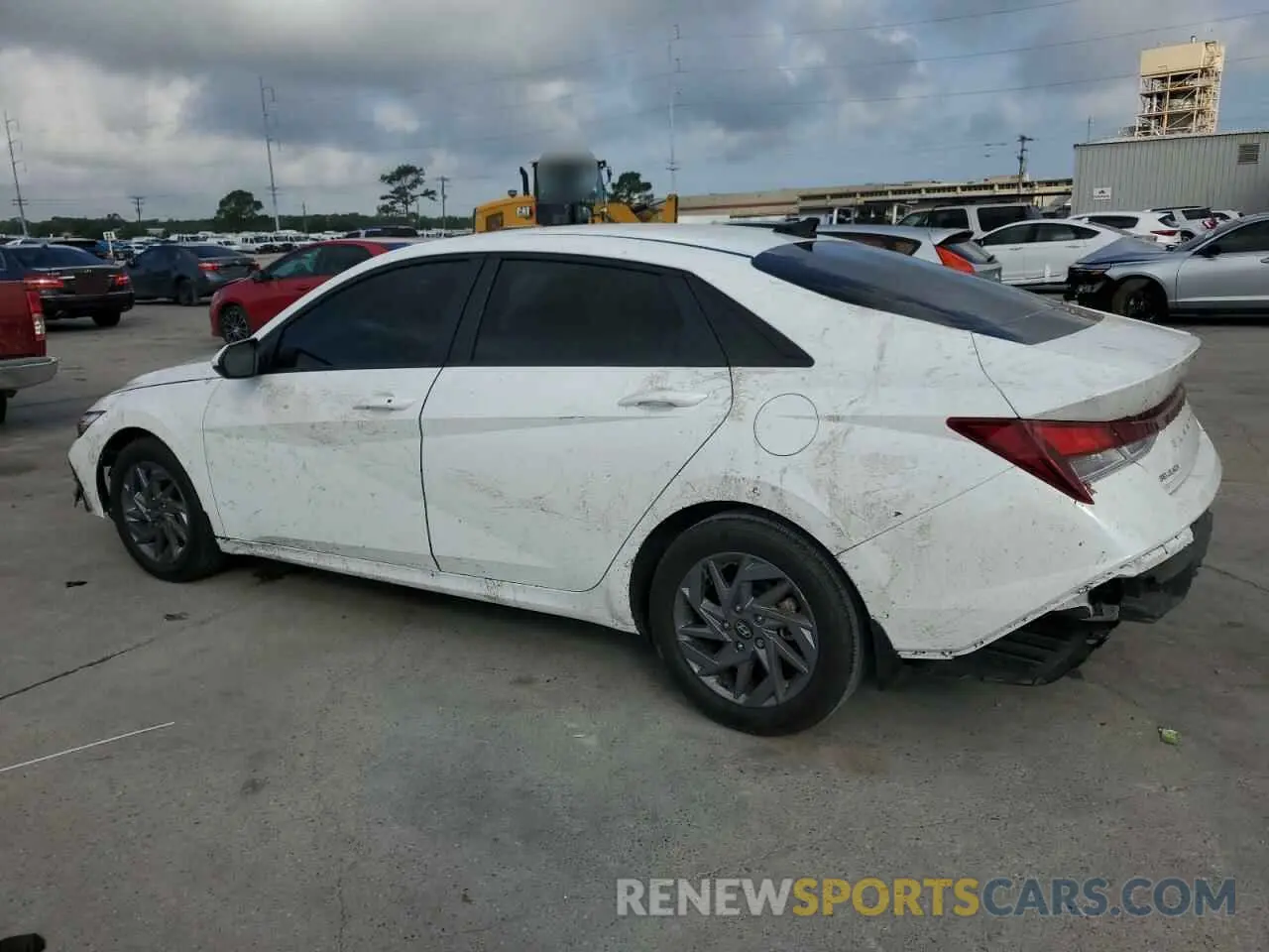 2 fotografías del automóvil dañado KMHLM4DG5RU758577 HYUNDAI ELANTRA 2024