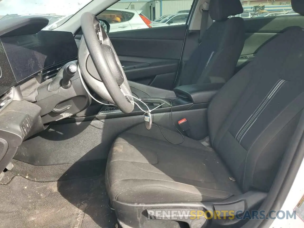 7 fotografías del automóvil dañado KMHLM4DG5RU758577 HYUNDAI ELANTRA 2024