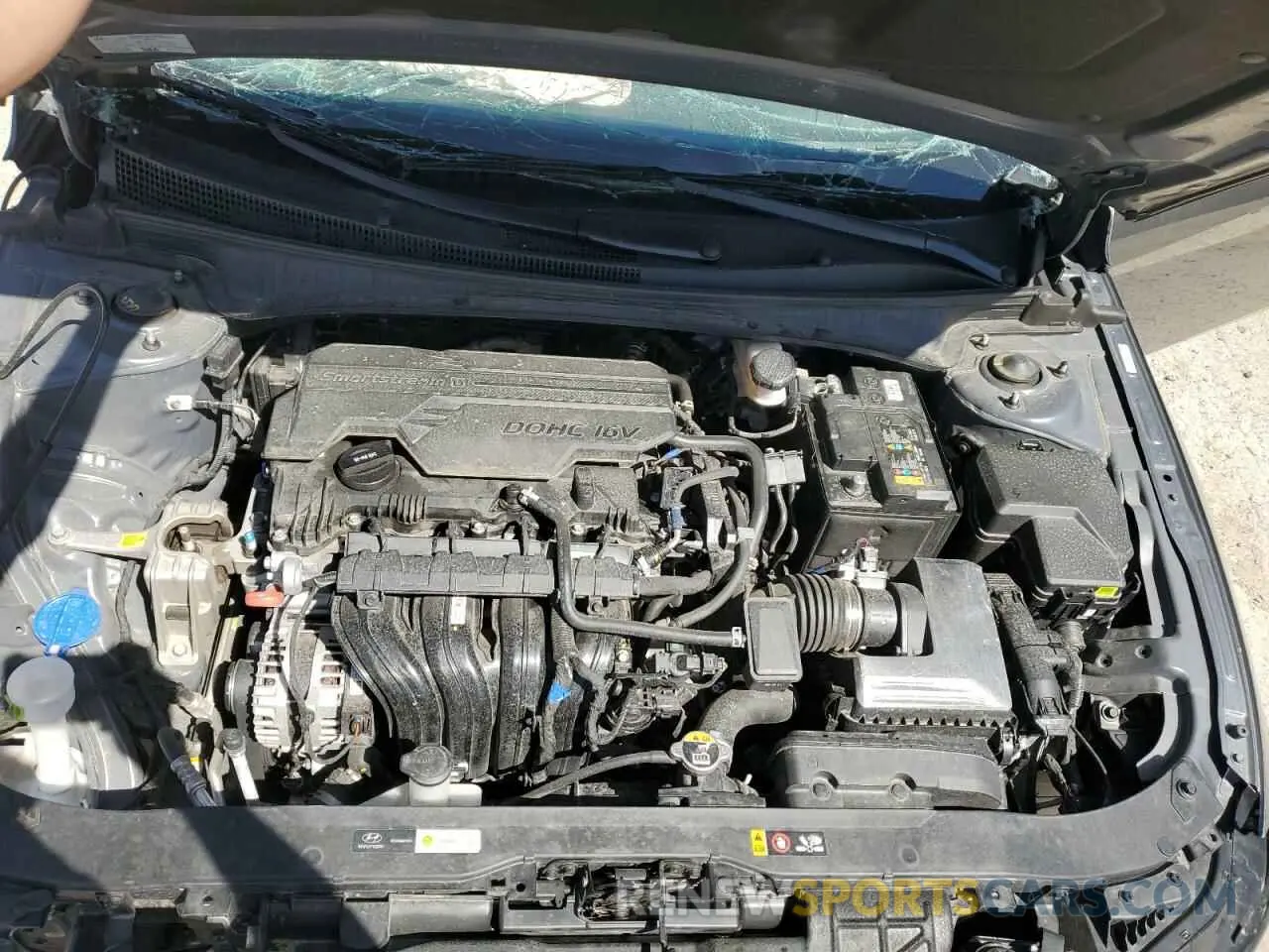 12 fotografías del automóvil dañado KMHLM4DG5RU759695 HYUNDAI ELANTRA 2024