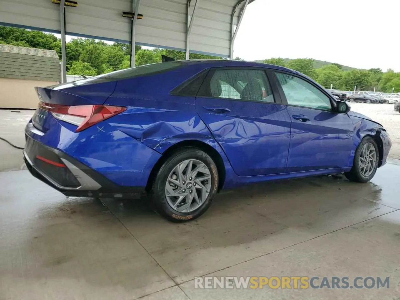 3 fotografías del automóvil dañado KMHLM4DG5RU774326 HYUNDAI ELANTRA 2024
