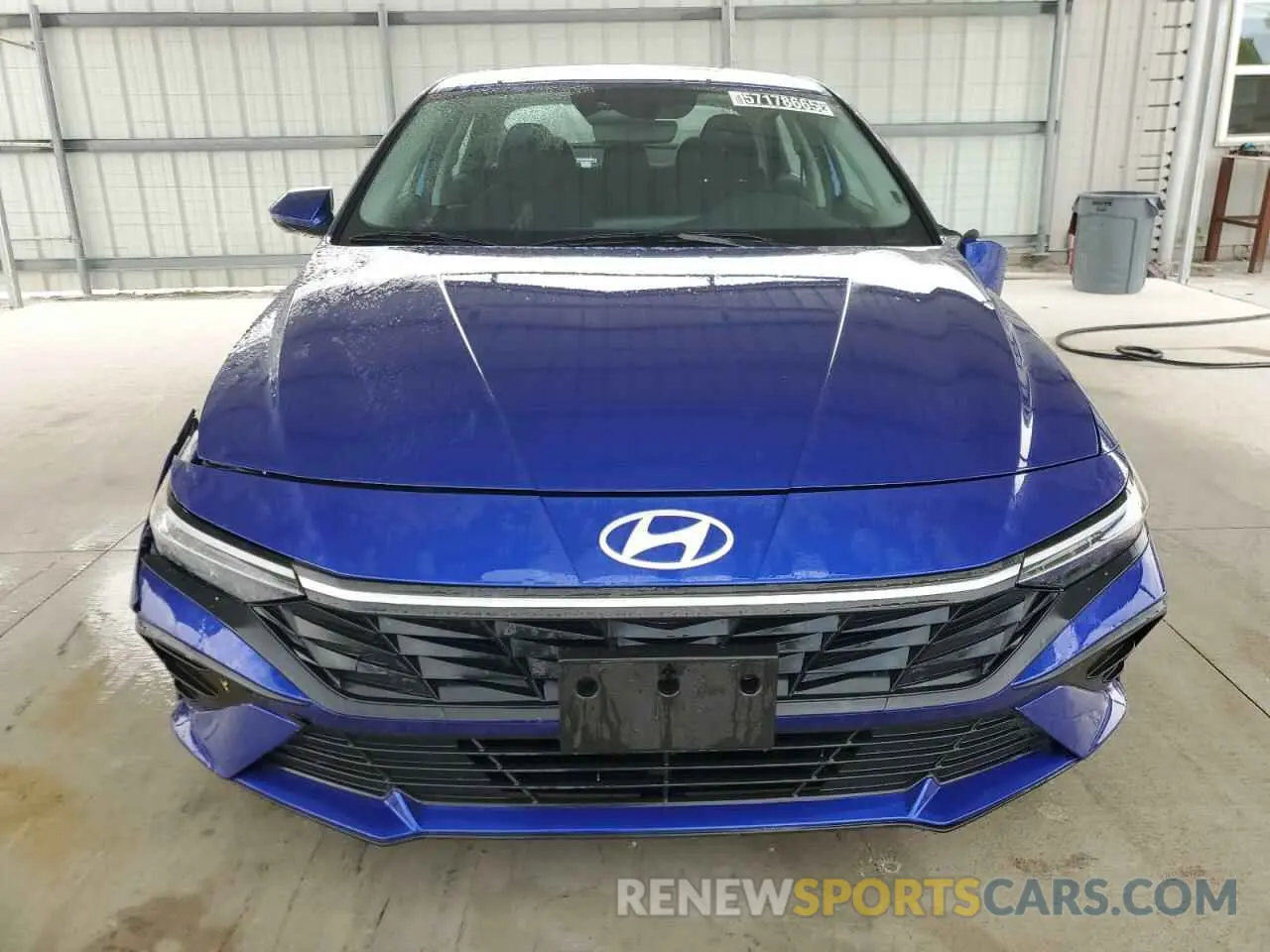 5 fotografías del automóvil dañado KMHLM4DG5RU774326 HYUNDAI ELANTRA 2024