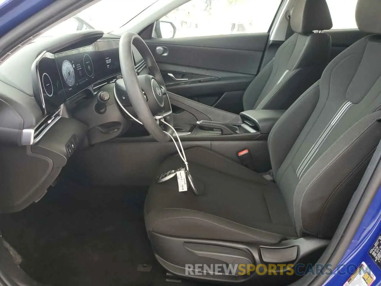 7 fotografías del automóvil dañado KMHLM4DG5RU774326 HYUNDAI ELANTRA 2024