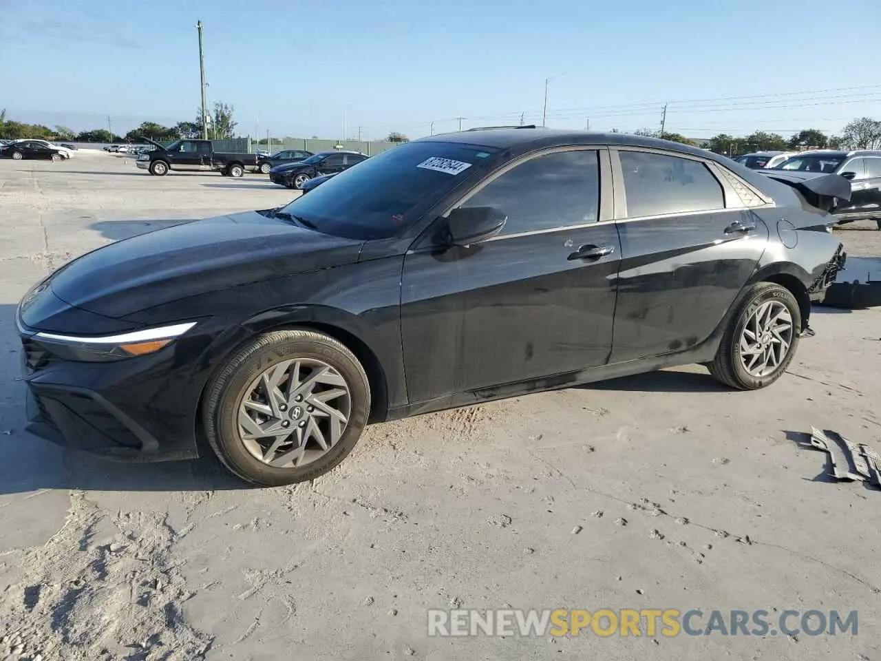 1 fotografías del automóvil dañado KMHLM4DG6RU650243 HYUNDAI ELANTRA 2024