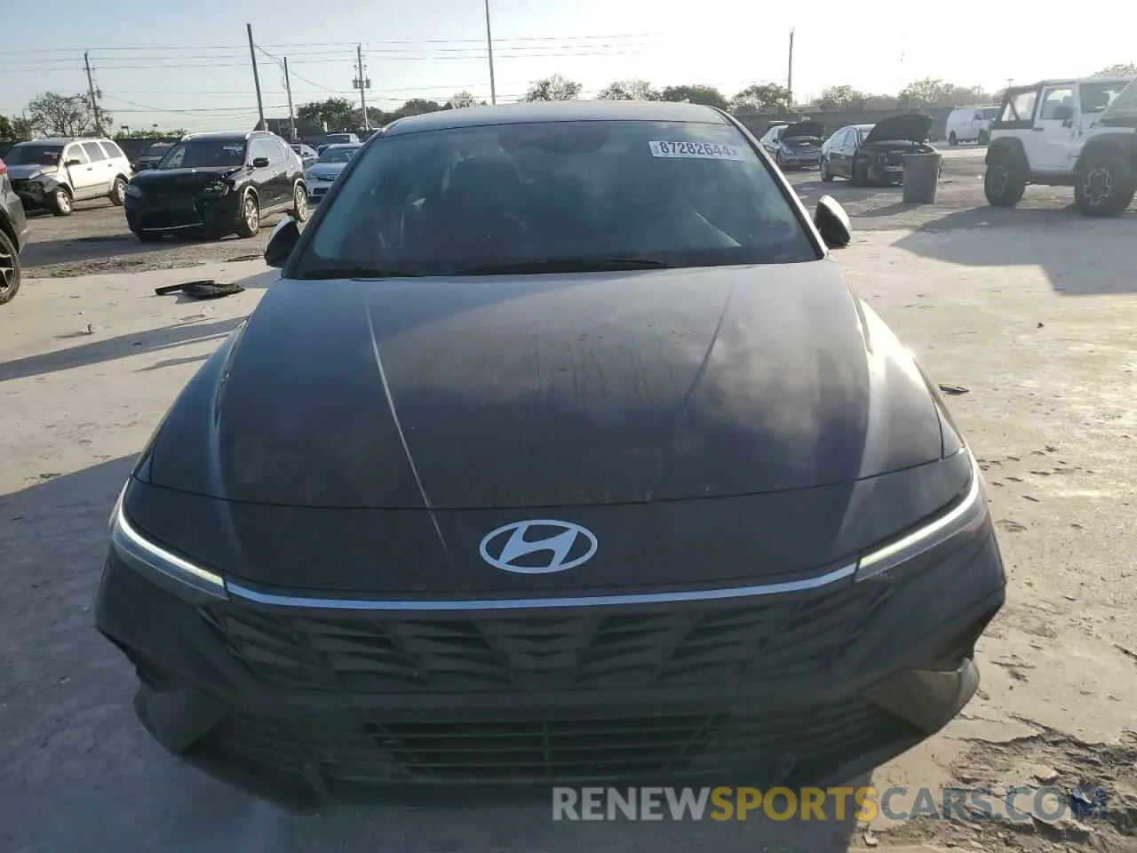 5 fotografías del automóvil dañado KMHLM4DG6RU650243 HYUNDAI ELANTRA 2024