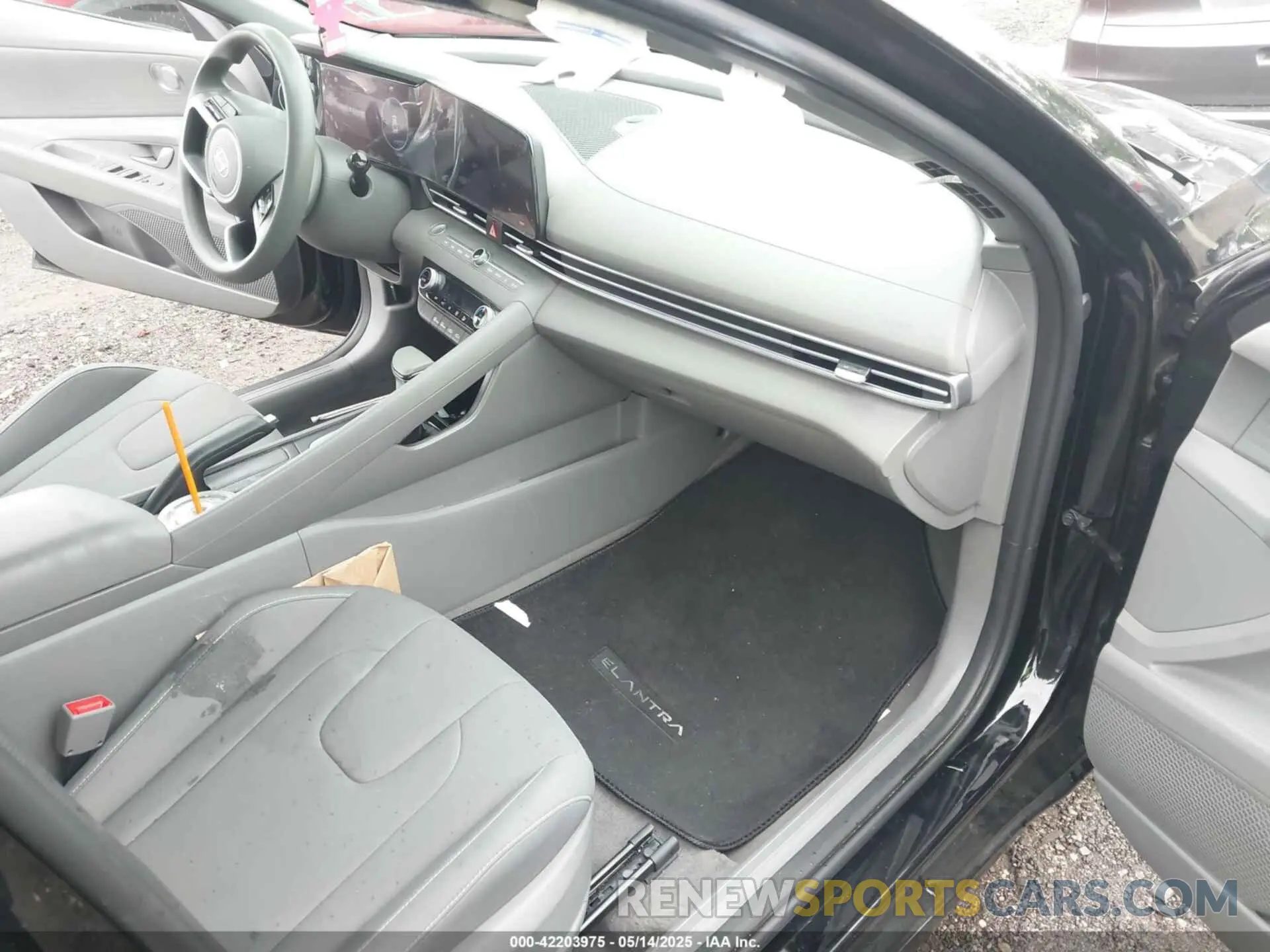 5 fotografías del automóvil dañado KMHLM4DG6RU653322 HYUNDAI ELANTRA 2024