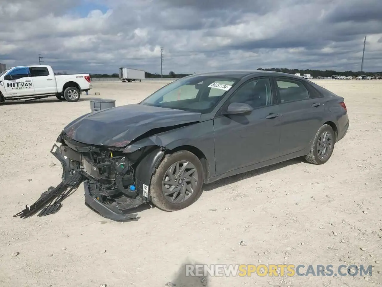 1 fotografías del automóvil dañado KMHLM4DG6RU659704 HYUNDAI ELANTRA 2024