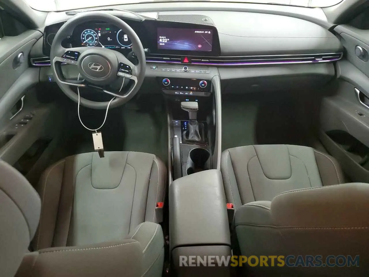 8 fotografías del automóvil dañado KMHLM4DG6RU692251 HYUNDAI ELANTRA 2024