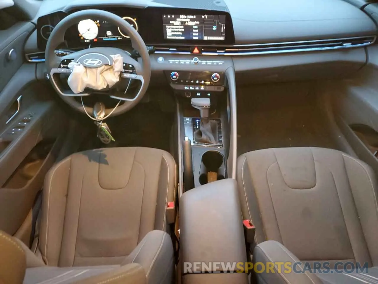 8 fotografías del automóvil dañado KMHLM4DG6RU700512 HYUNDAI ELANTRA 2024