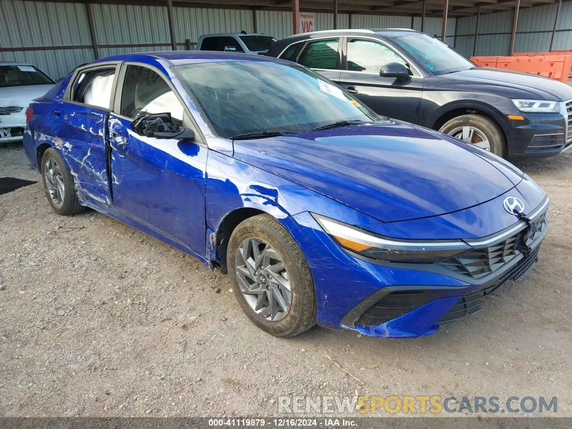 1 fotografías del automóvil dañado KMHLM4DG6RU747068 HYUNDAI ELANTRA 2024