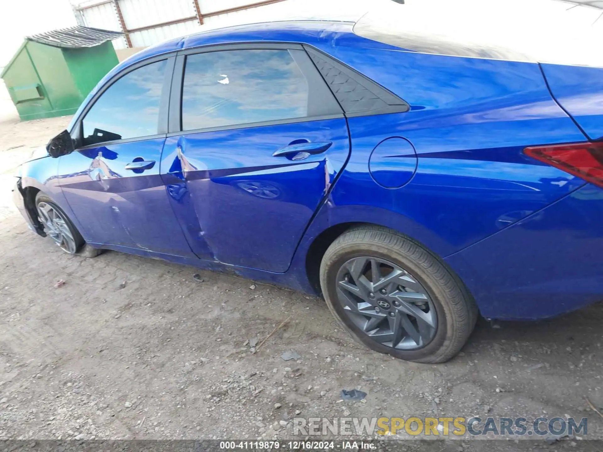 15 fotografías del automóvil dañado KMHLM4DG6RU747068 HYUNDAI ELANTRA 2024