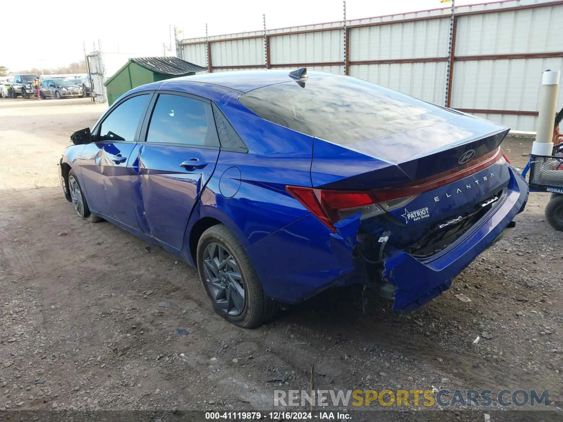 3 fotografías del automóvil dañado KMHLM4DG6RU747068 HYUNDAI ELANTRA 2024