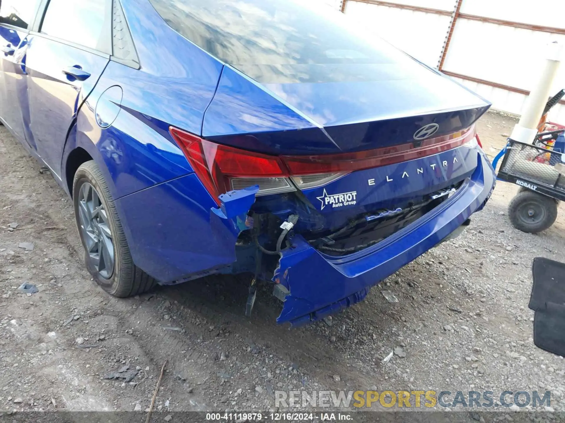 6 fotografías del automóvil dañado KMHLM4DG6RU747068 HYUNDAI ELANTRA 2024