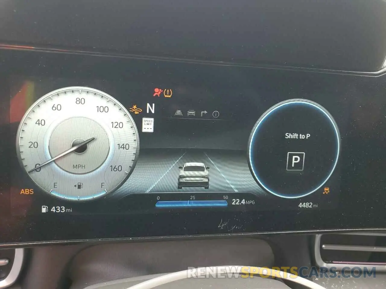 9 fotografías del automóvil dañado KMHLM4DG6RU750195 HYUNDAI ELANTRA 2024