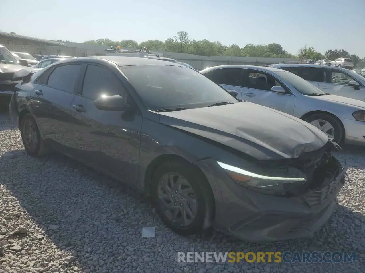 4 fotografías del automóvil dañado KMHLM4DG6RU772147 HYUNDAI ELANTRA 2024
