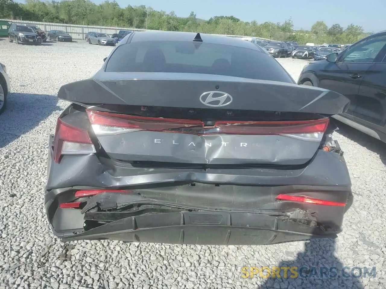 6 fotografías del automóvil dañado KMHLM4DG6RU772147 HYUNDAI ELANTRA 2024