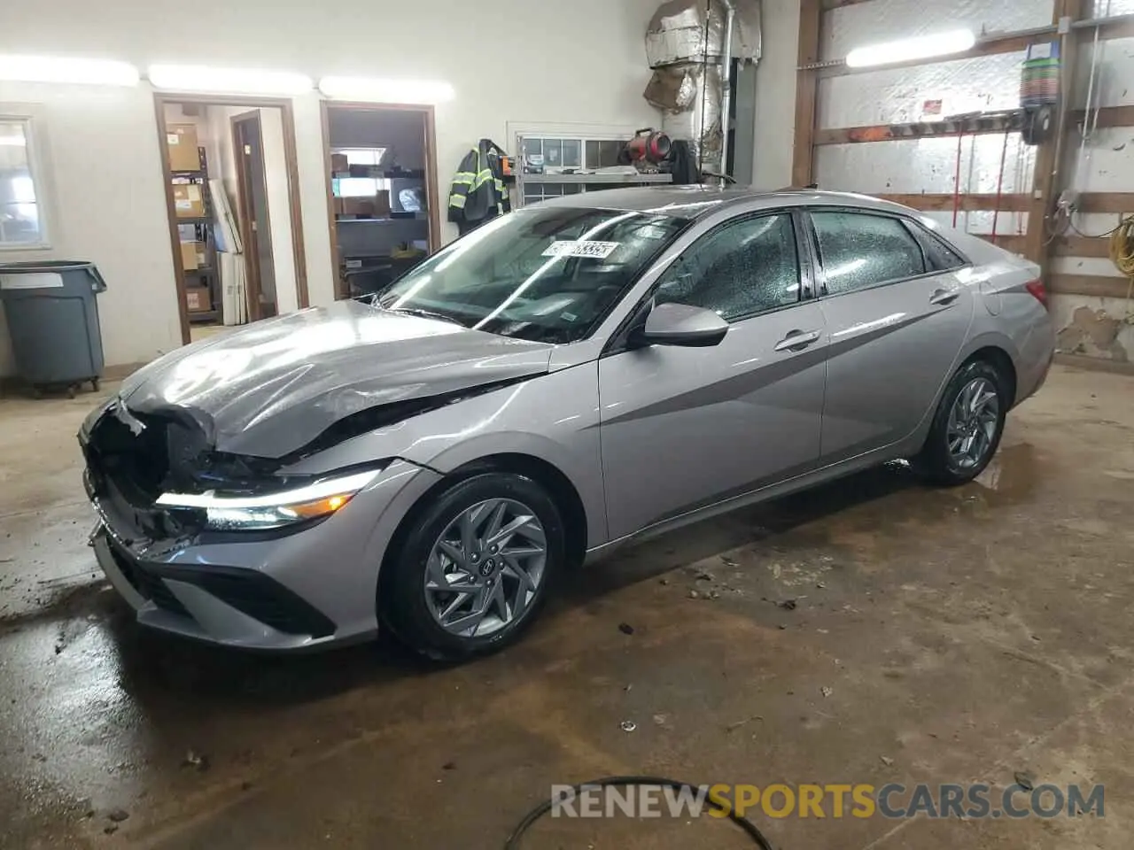 1 fotografías del automóvil dañado KMHLM4DG6RU821833 HYUNDAI ELANTRA 2024