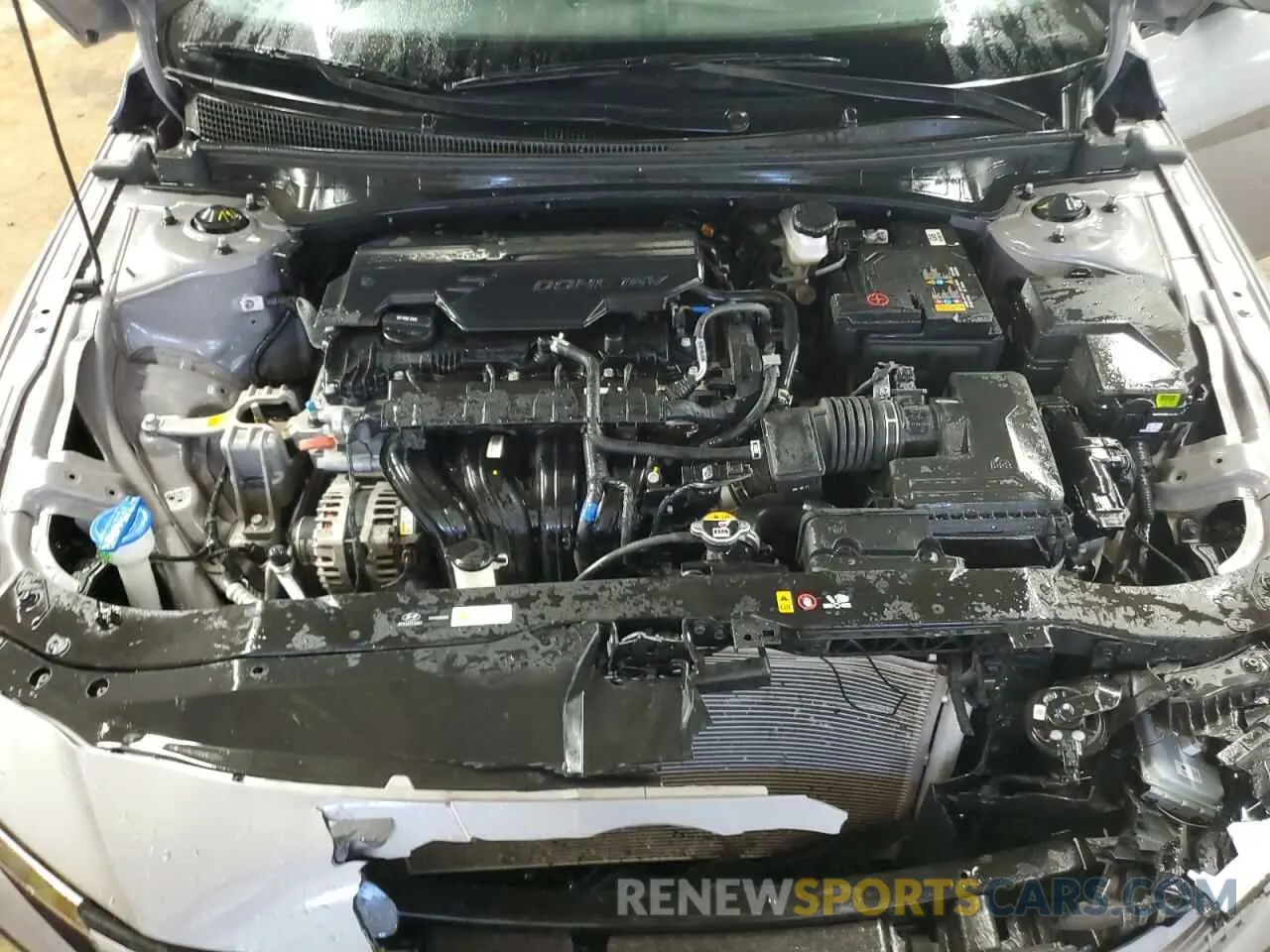 11 fotografías del automóvil dañado KMHLM4DG6RU821833 HYUNDAI ELANTRA 2024