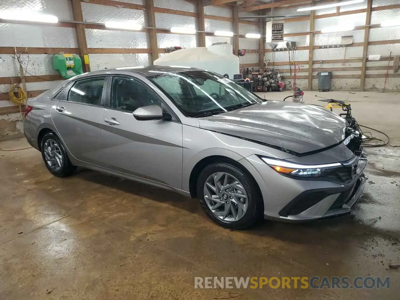 4 fotografías del automóvil dañado KMHLM4DG6RU821833 HYUNDAI ELANTRA 2024