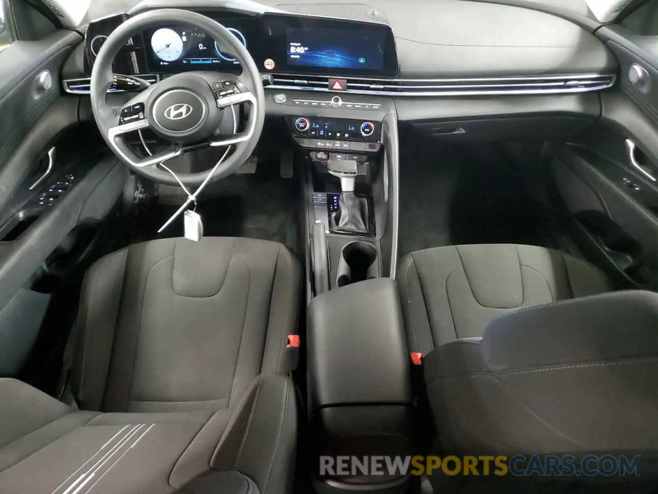 8 fotografías del automóvil dañado KMHLM4DG6RU821833 HYUNDAI ELANTRA 2024