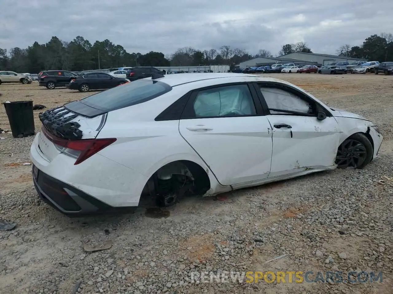 3 fotografías del automóvil dañado KMHLM4DG6RU846876 HYUNDAI ELANTRA 2024