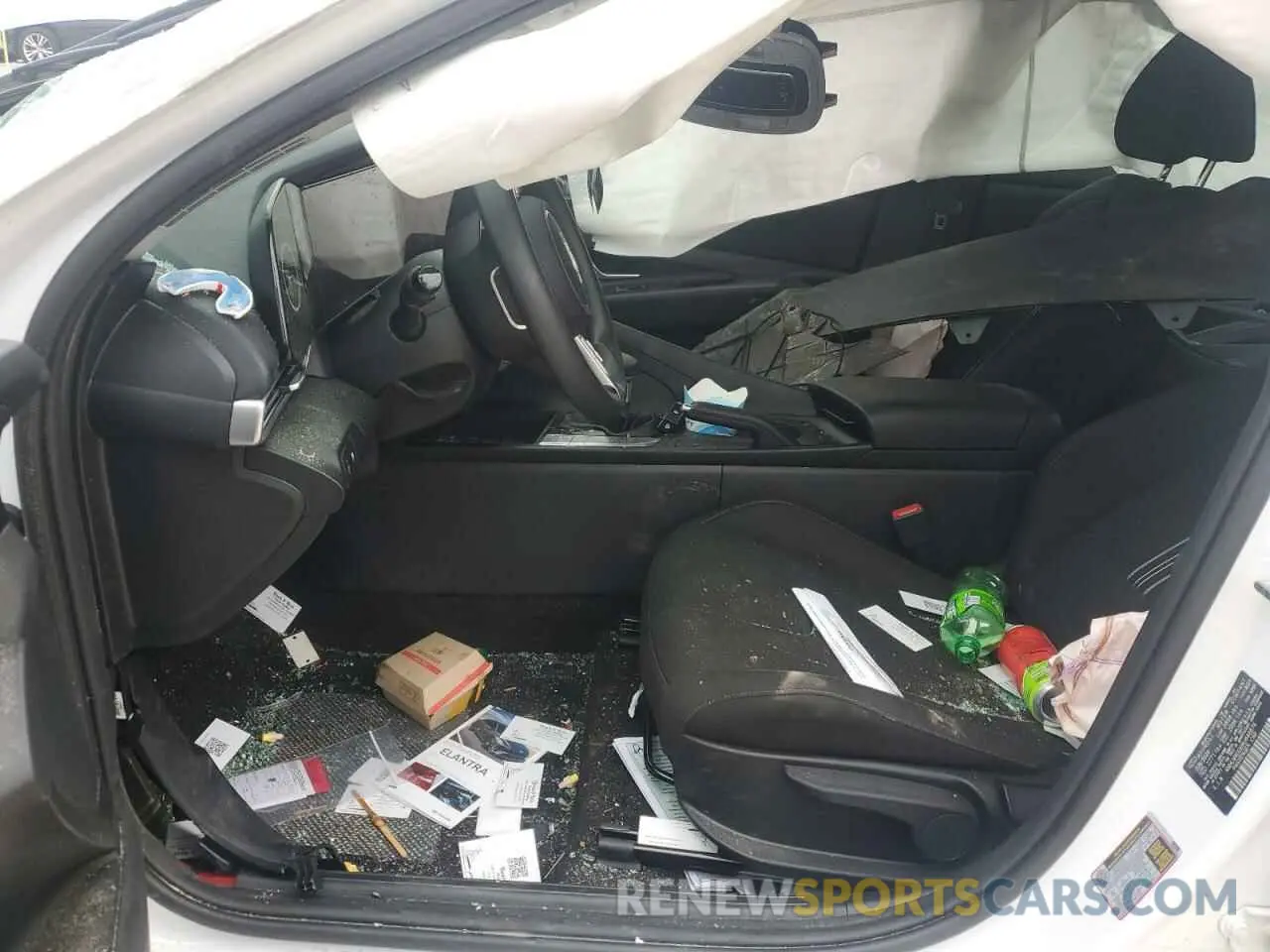 7 fotografías del automóvil dañado KMHLM4DG6RU846876 HYUNDAI ELANTRA 2024