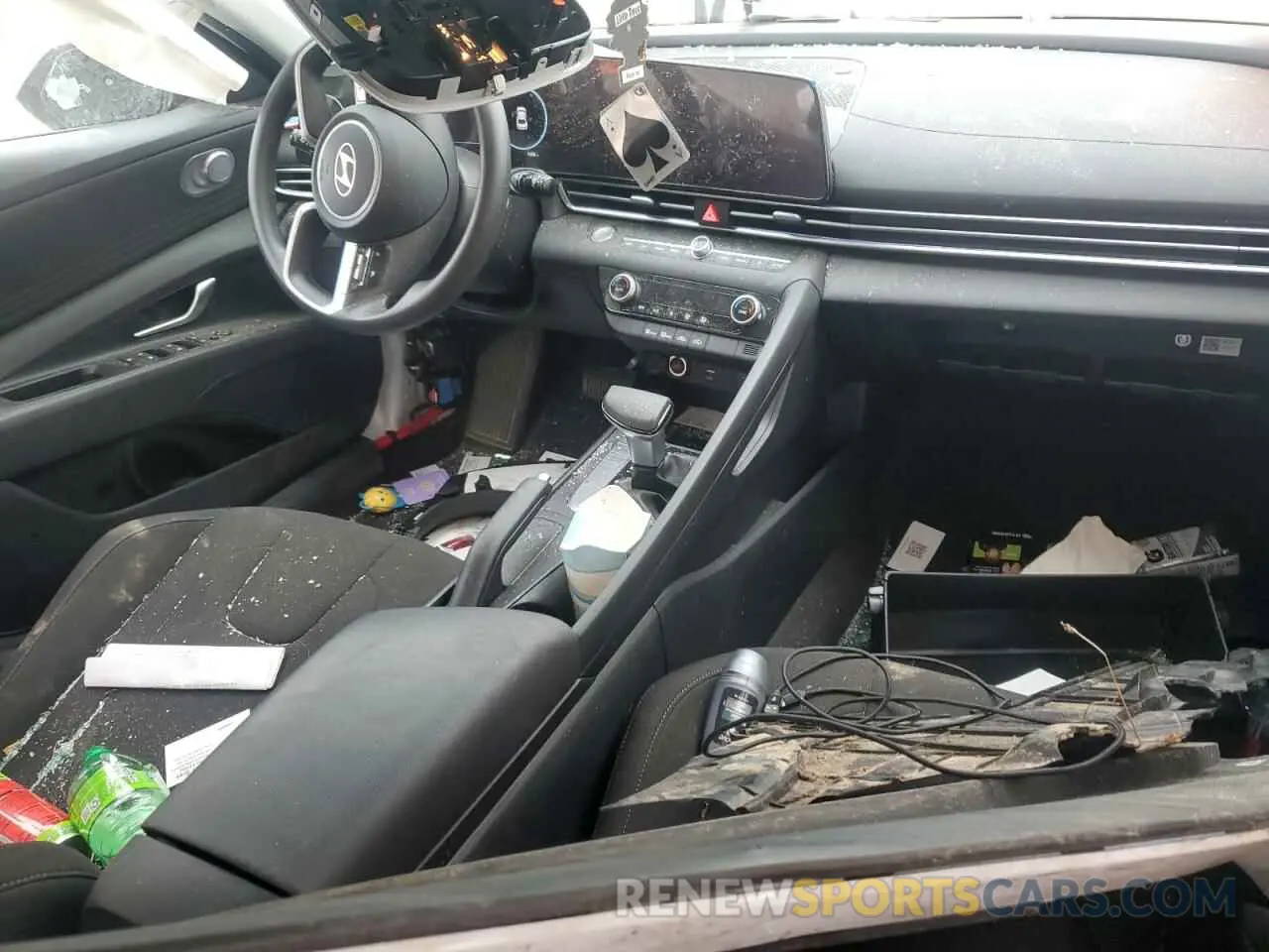 8 fotografías del automóvil dañado KMHLM4DG6RU846876 HYUNDAI ELANTRA 2024