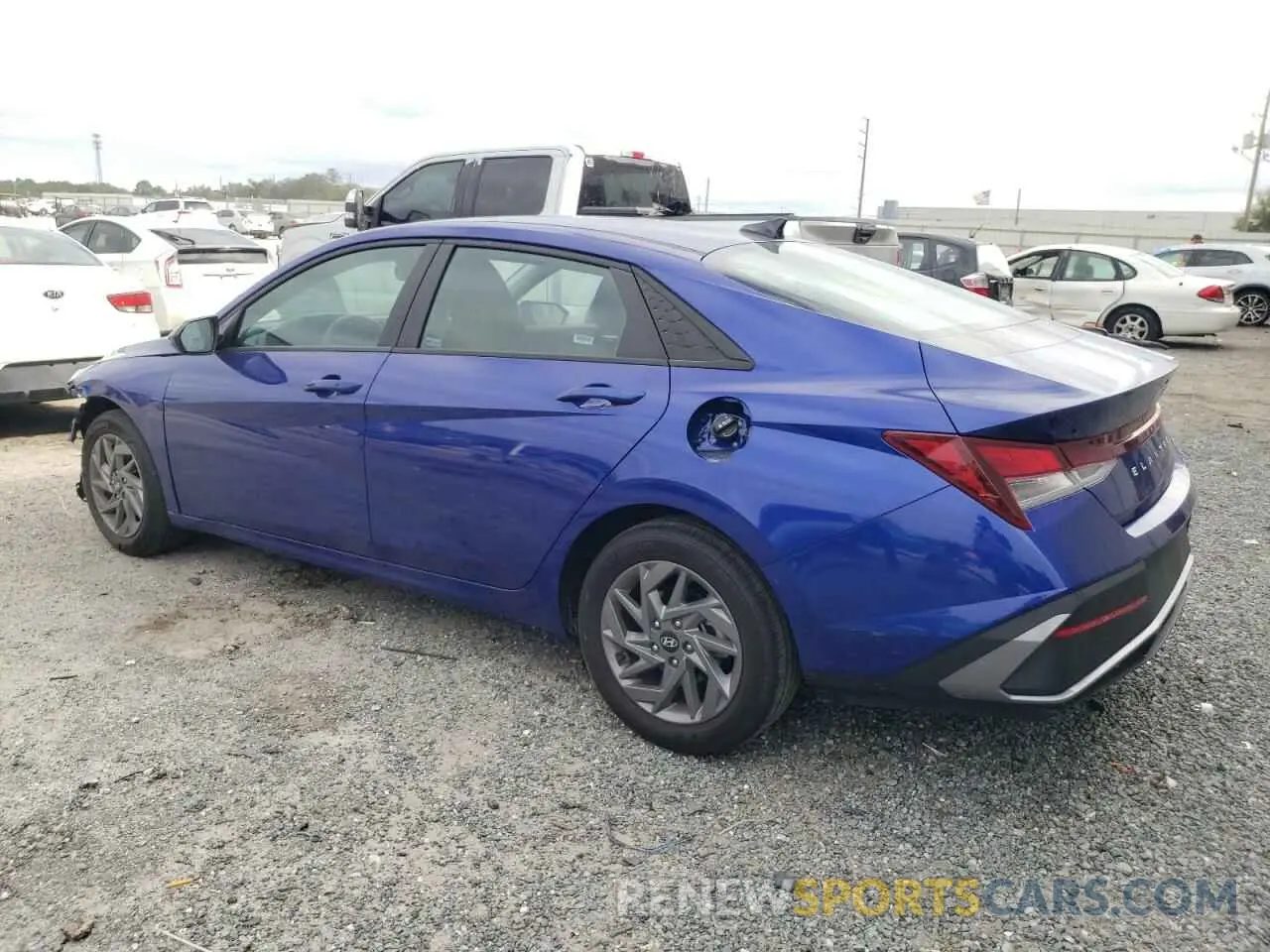 2 fotografías del automóvil dañado KMHLM4DG7RU650252 HYUNDAI ELANTRA 2024