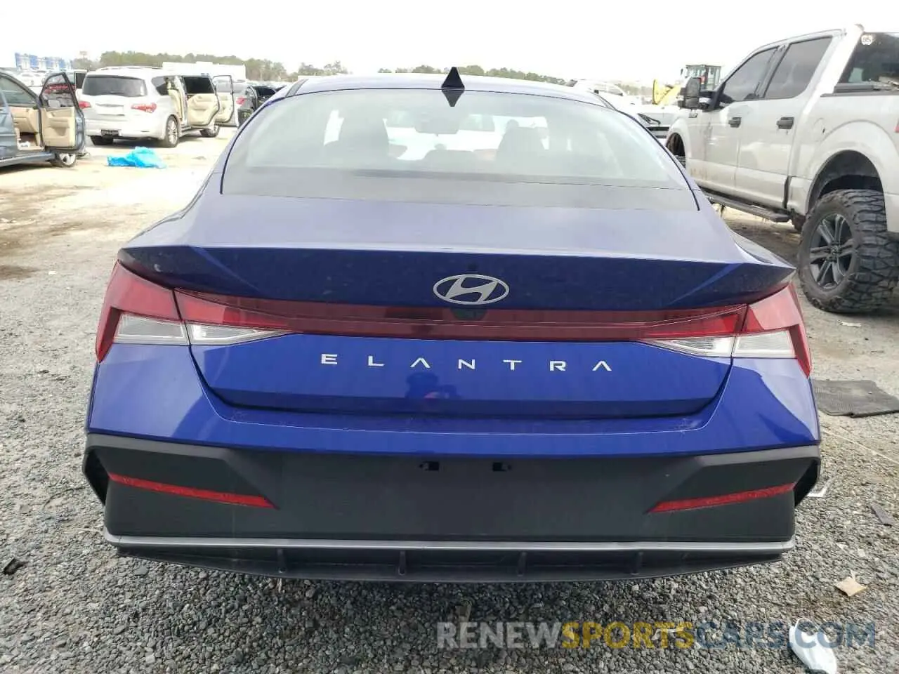6 fotografías del automóvil dañado KMHLM4DG7RU650252 HYUNDAI ELANTRA 2024