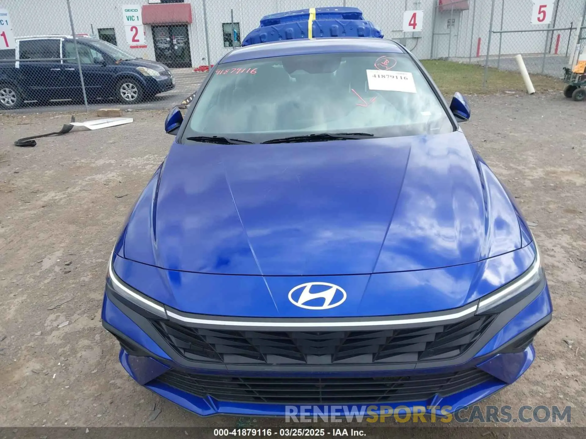 12 fotografías del automóvil dañado KMHLM4DG7RU650977 HYUNDAI ELANTRA 2024