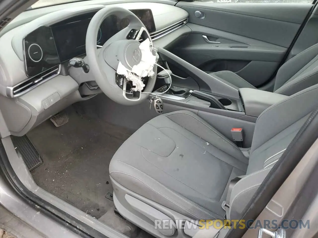 7 fotografías del automóvil dañado KMHLM4DG7RU665527 HYUNDAI ELANTRA 2024