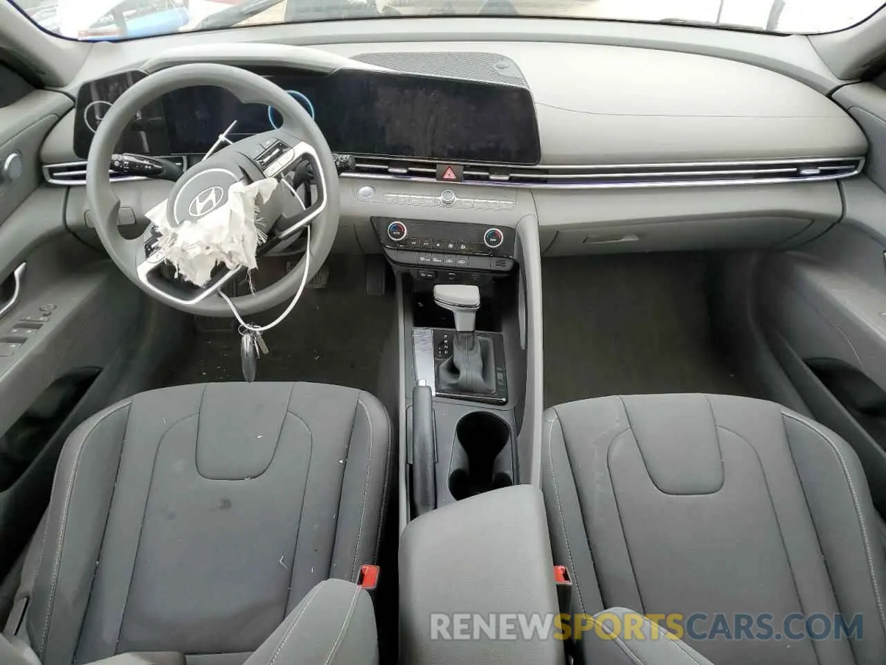 8 fotografías del automóvil dañado KMHLM4DG7RU665527 HYUNDAI ELANTRA 2024