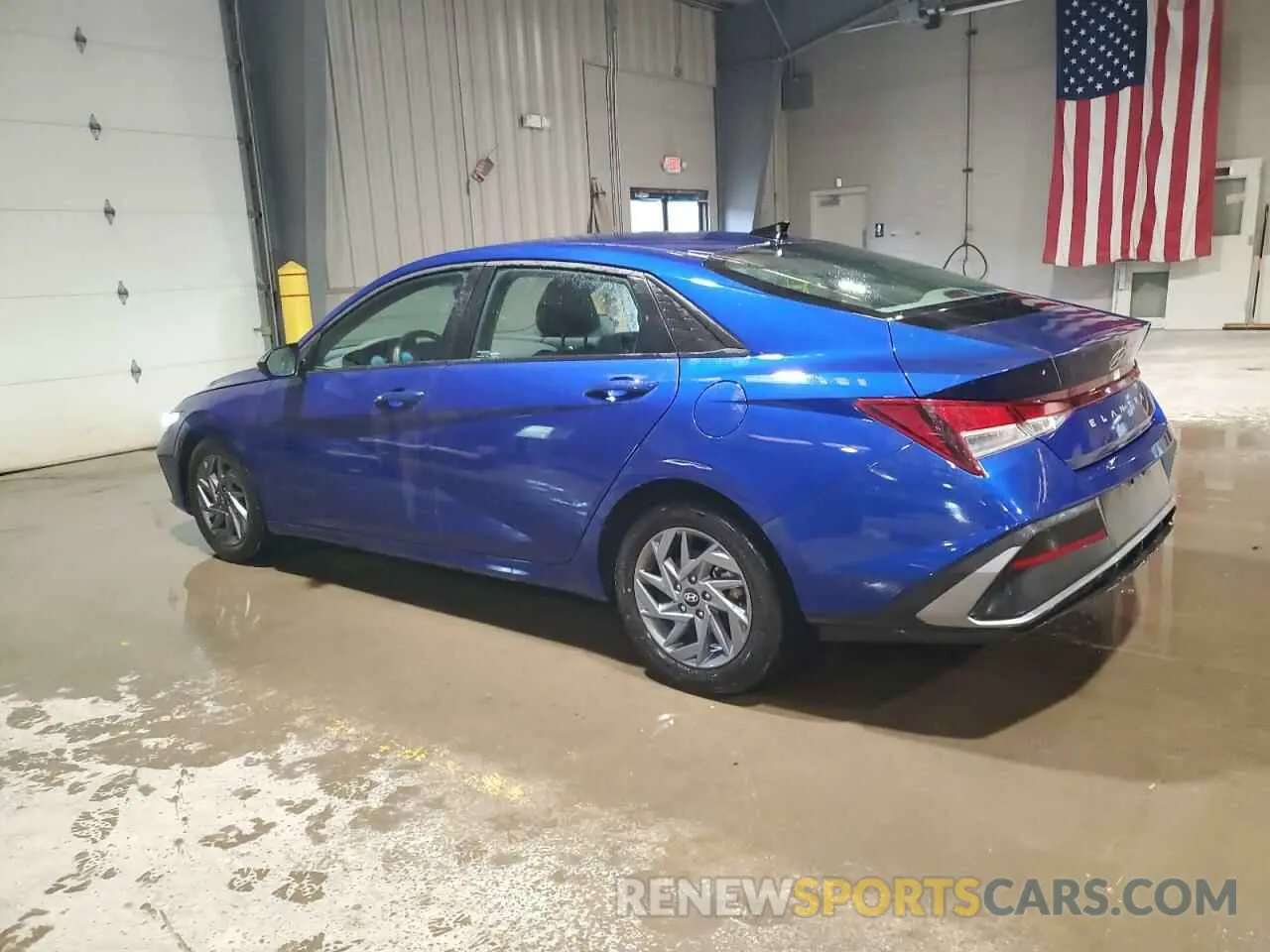 2 fotografías del automóvil dañado KMHLM4DG7RU672946 HYUNDAI ELANTRA 2024