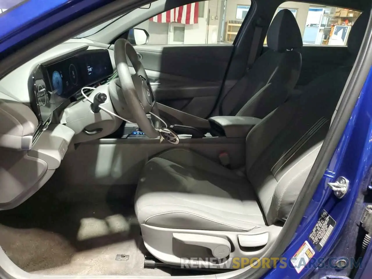 7 fotografías del automóvil dañado KMHLM4DG7RU672946 HYUNDAI ELANTRA 2024
