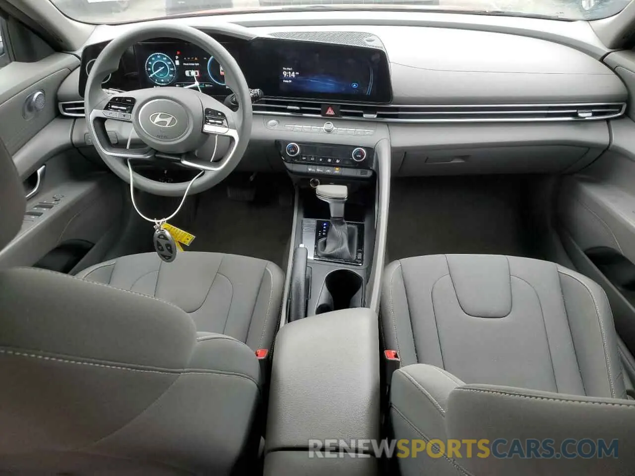8 fotografías del automóvil dañado KMHLM4DG7RU675118 HYUNDAI ELANTRA 2024