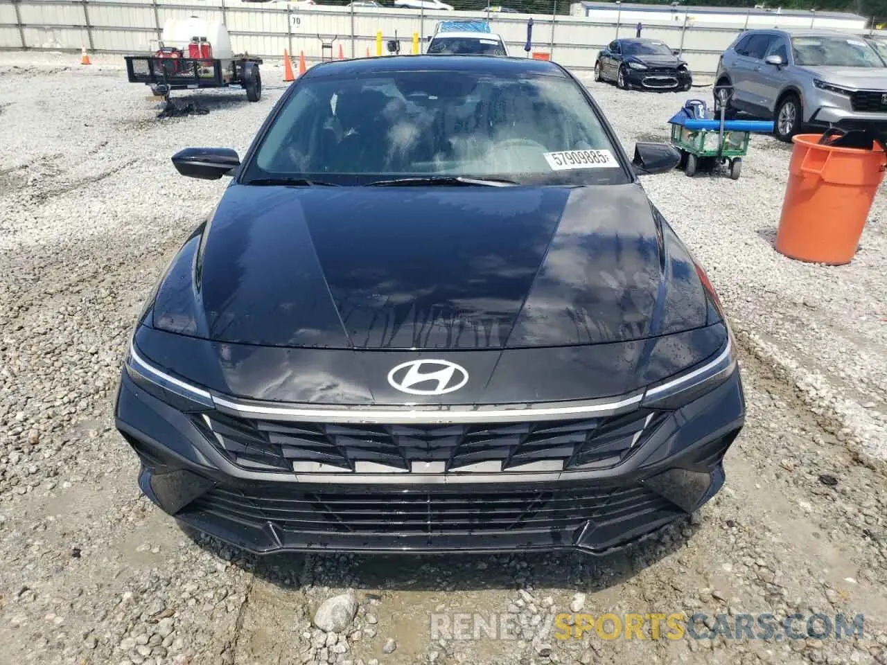 5 fotografías del automóvil dañado KMHLM4DG7RU693814 HYUNDAI ELANTRA 2024