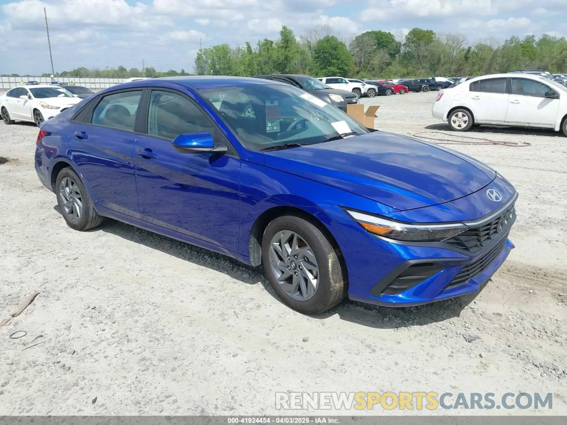 1 fotografías del automóvil dañado KMHLM4DG7RU768849 HYUNDAI ELANTRA 2024