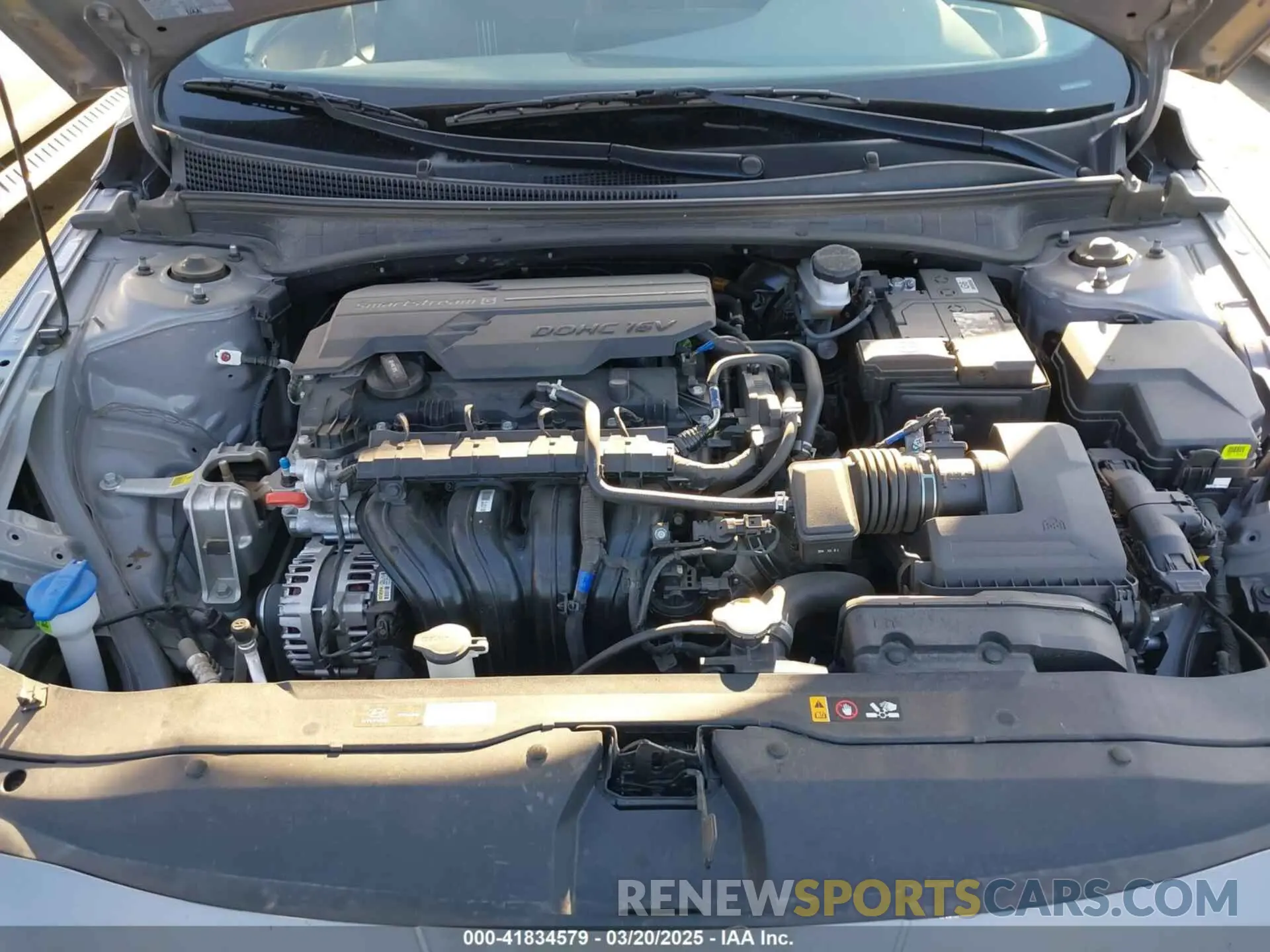 10 fotografías del automóvil dañado KMHLM4DG7RU777454 HYUNDAI ELANTRA 2024