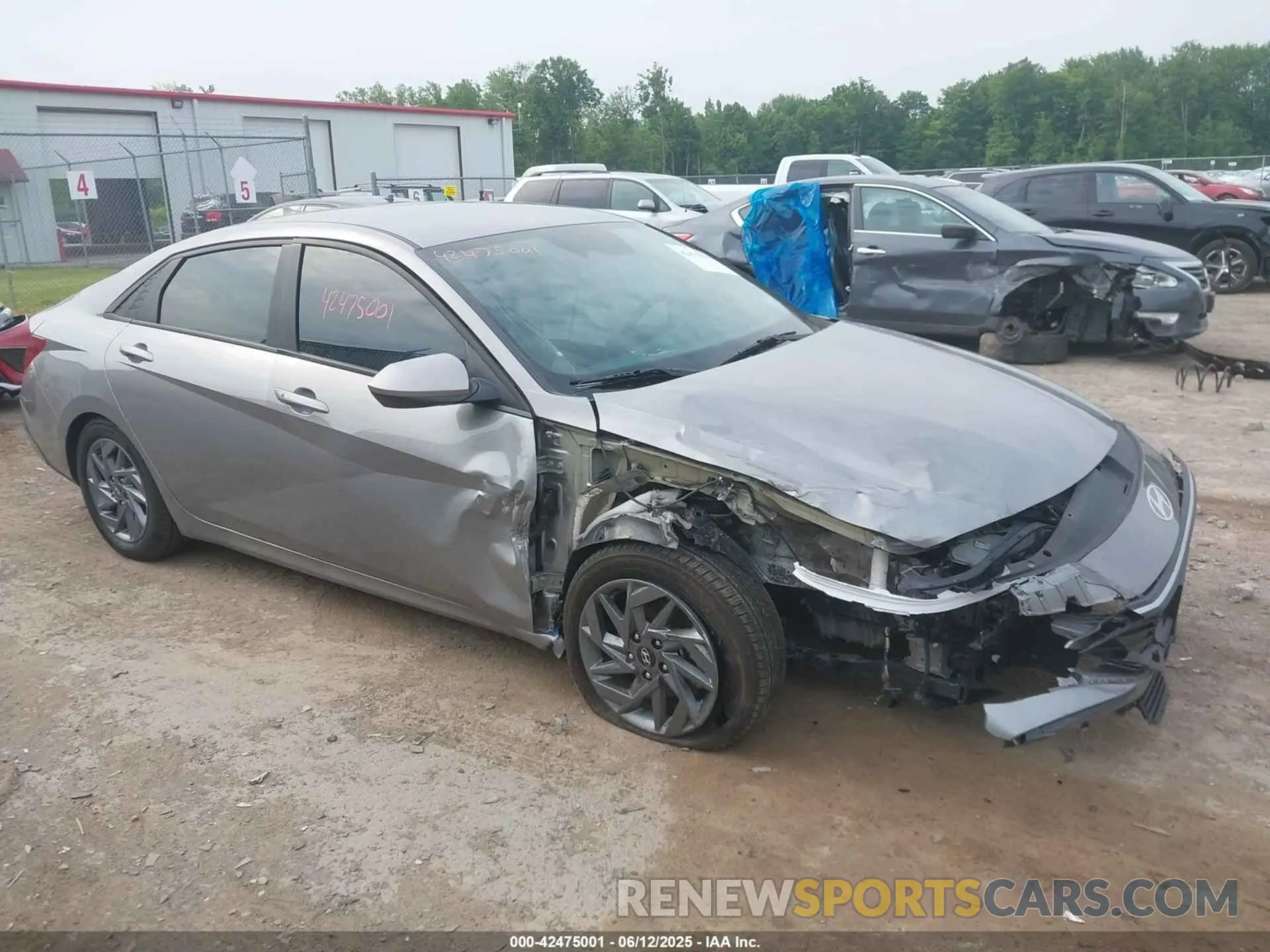 1 fotografías del automóvil dañado KMHLM4DG8RU637316 HYUNDAI ELANTRA 2024