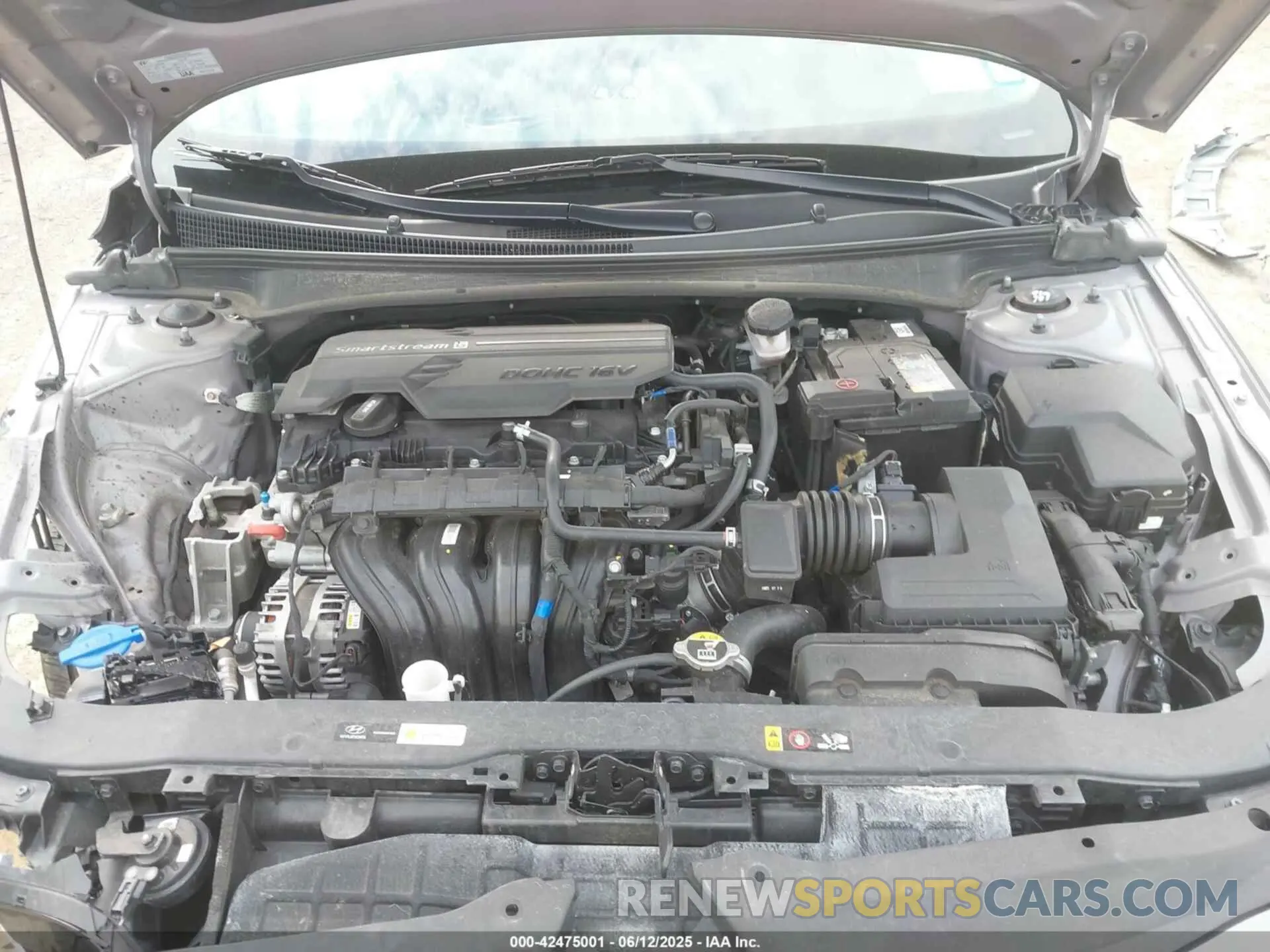 10 fotografías del automóvil dañado KMHLM4DG8RU637316 HYUNDAI ELANTRA 2024